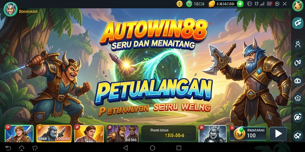 Screenshot utama AUTOWIN88 menampilkan gameplay seru dalam petualangan.