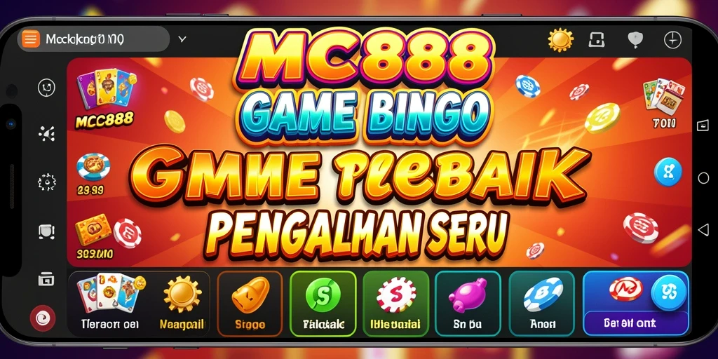 Tampilan menarik dari gameplay Bingo dalam MC888 dengan fitur interaktif.