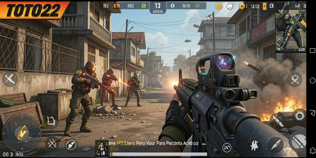 Gameplay intens TOTO22 dengan aksi tembak-menembak yang mendebarkan.